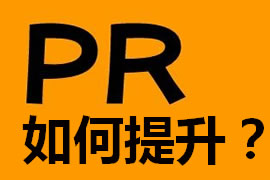 怎样提高企业网站建设的pr值